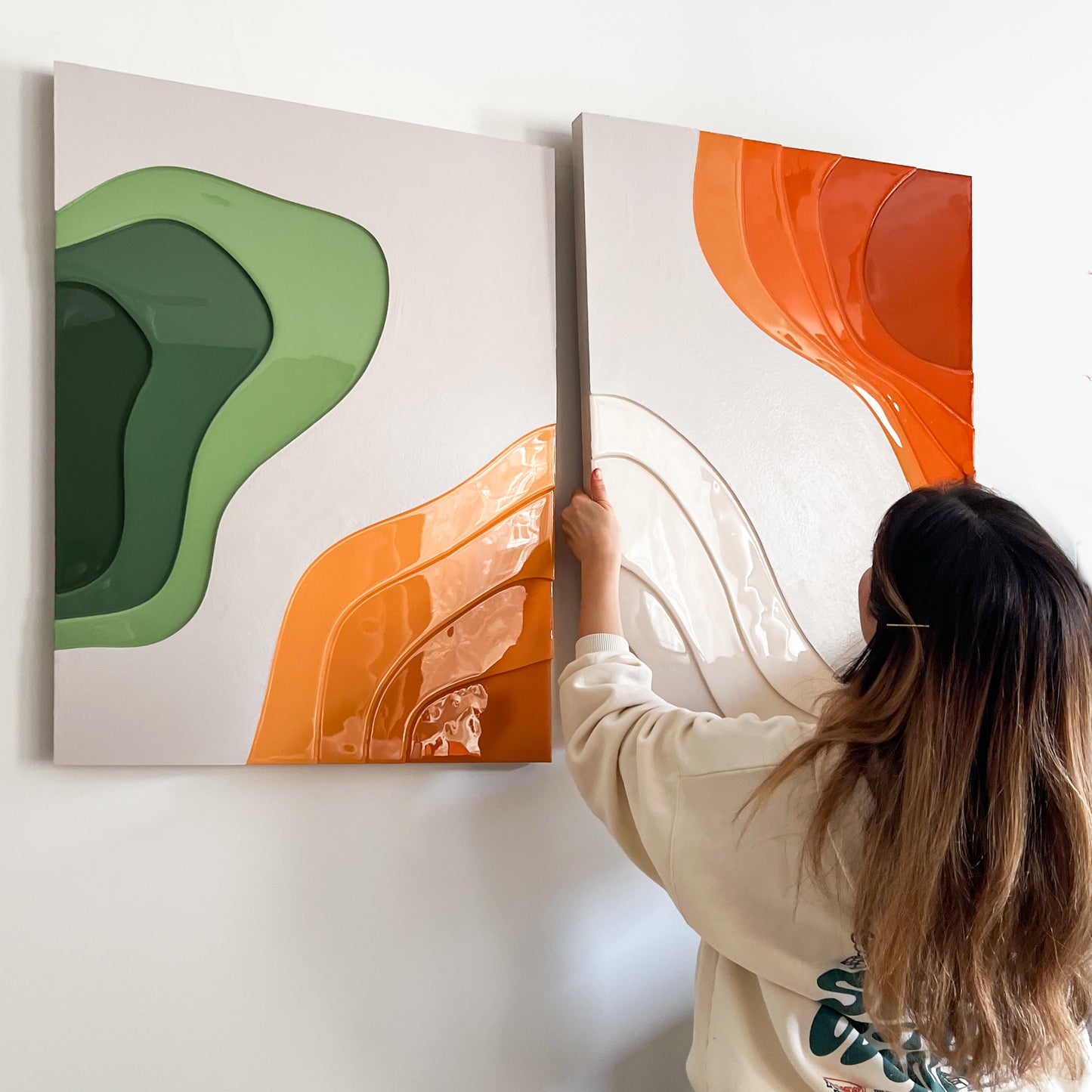 SOFT HILLS - 60 x 80 cm TABLO