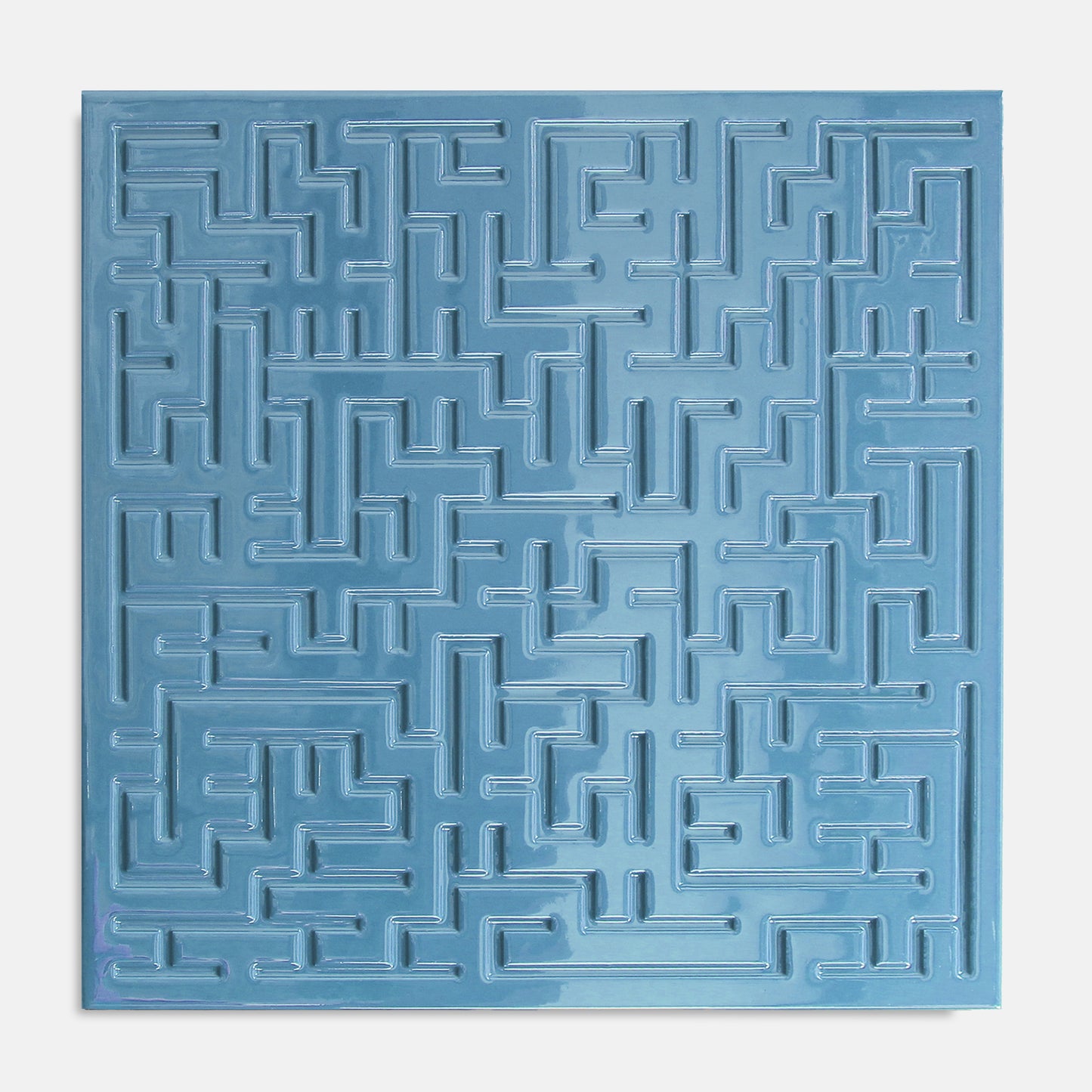 THE XX - TEK RENK 60x60 cm KARE TABLO