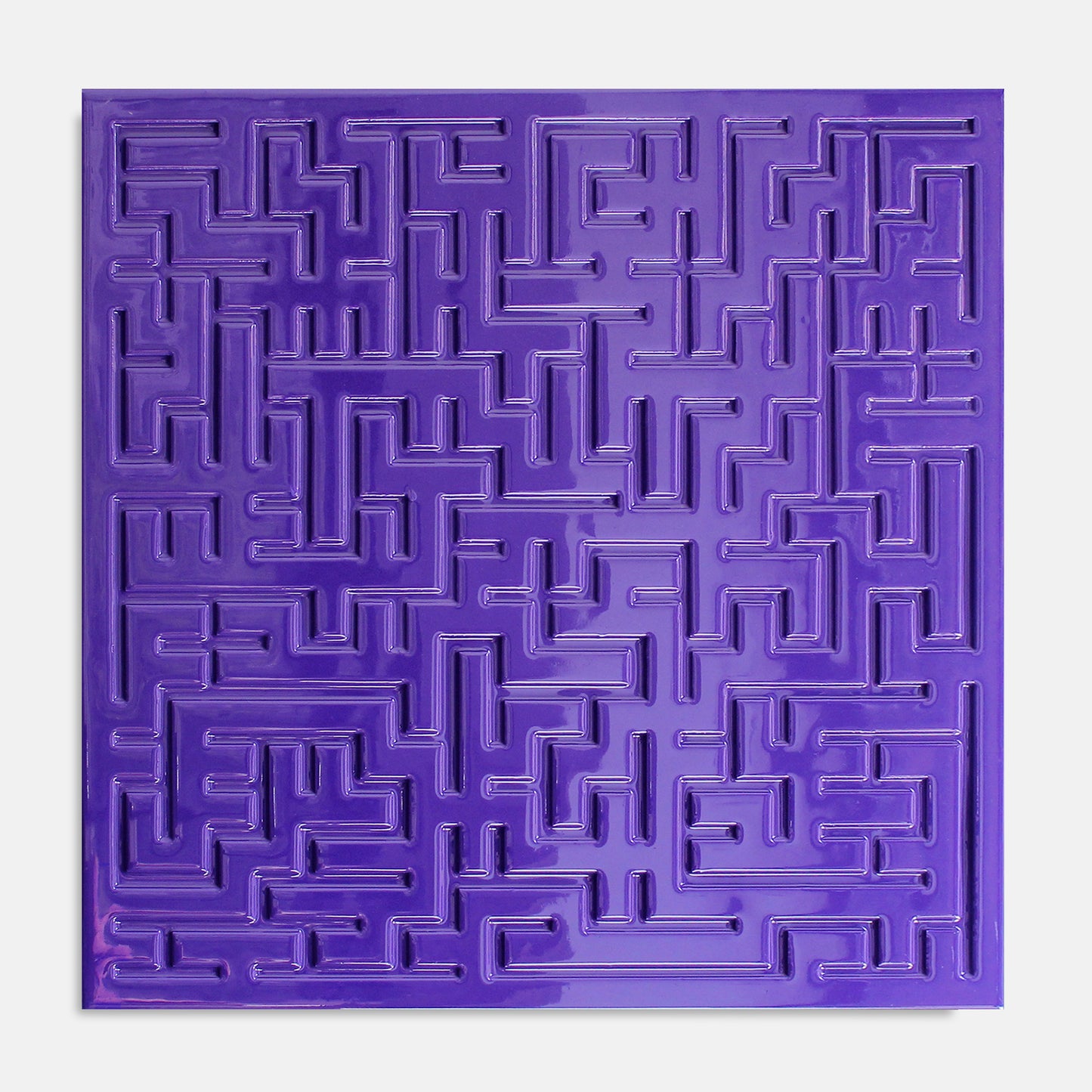 THE XX - TEK RENK 60x60 cm KARE TABLO