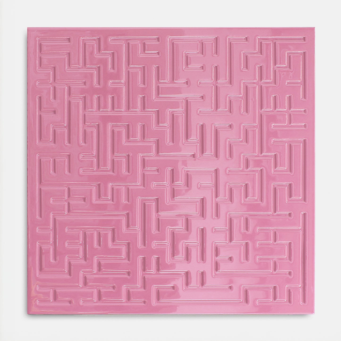 THE XX - TEK RENK 60x60 cm KARE TABLO