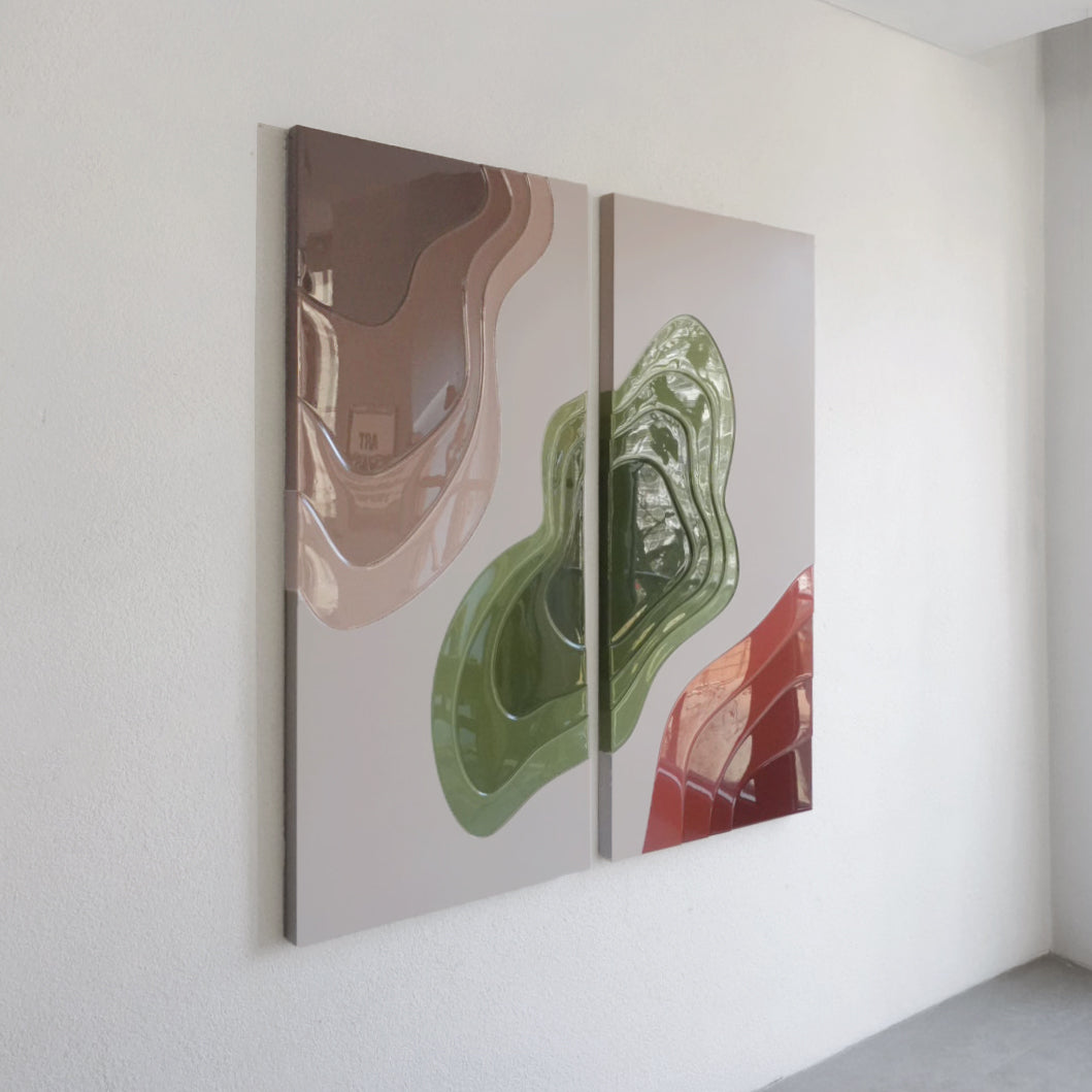 SOFT WIND (2 PARÇALI ESER) - 60x135 cm