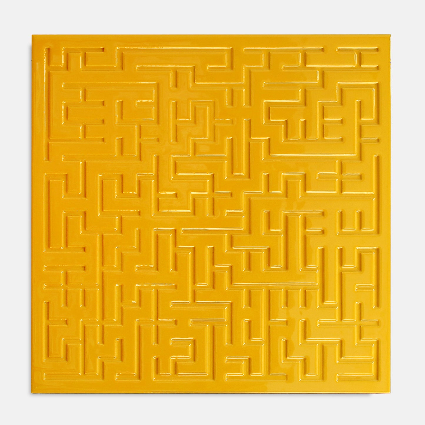 THE XX - TEK RENK 60x60 cm KARE TABLO