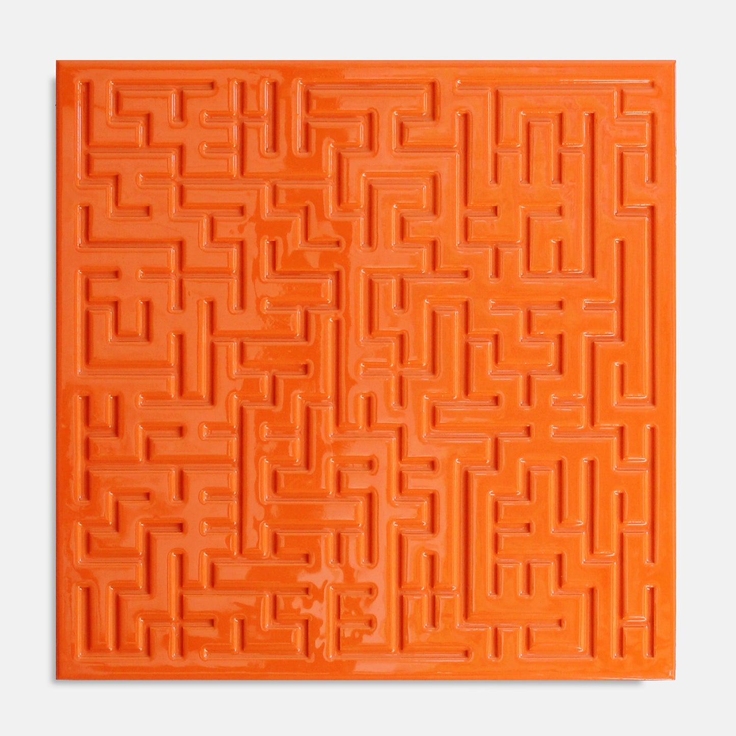 THE XX - TEK RENK 60x60 cm KARE TABLO