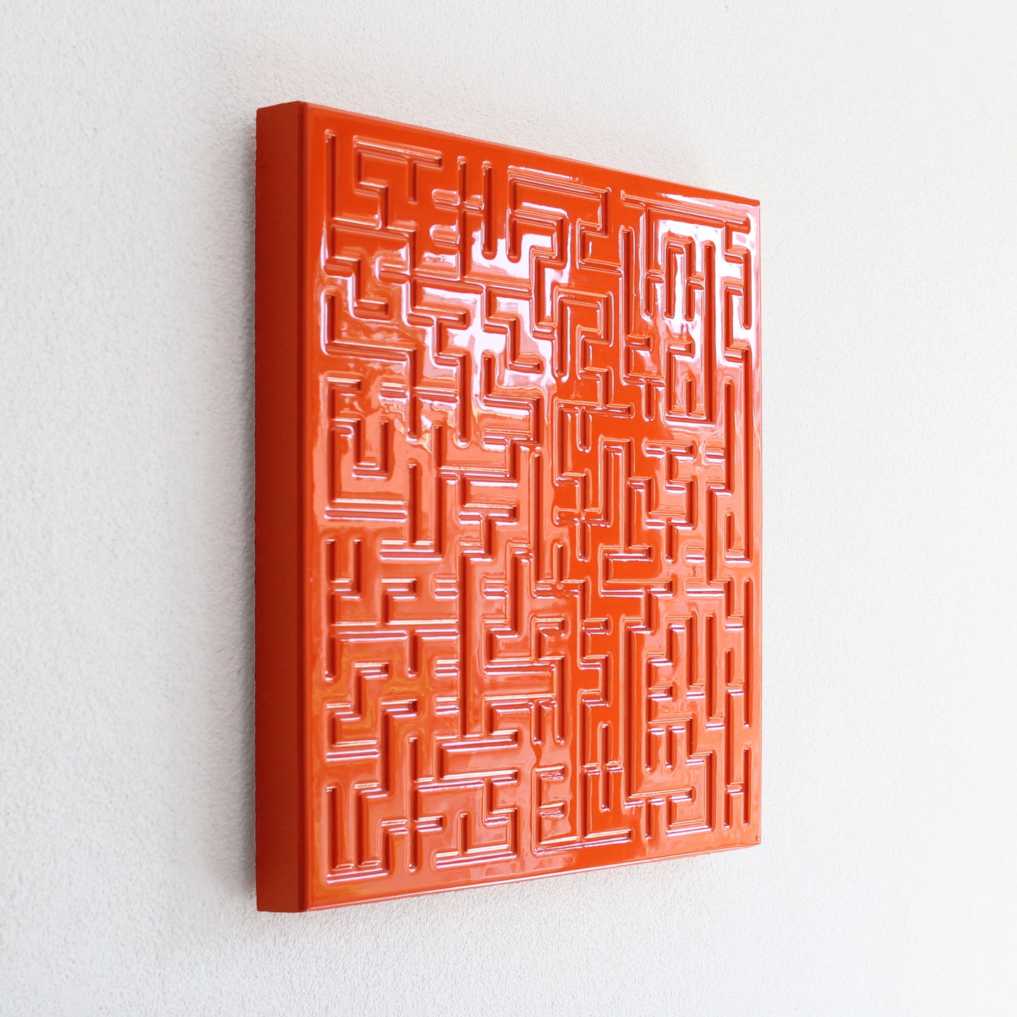 THE XX - TEK RENK 60x60 cm KARE TABLO