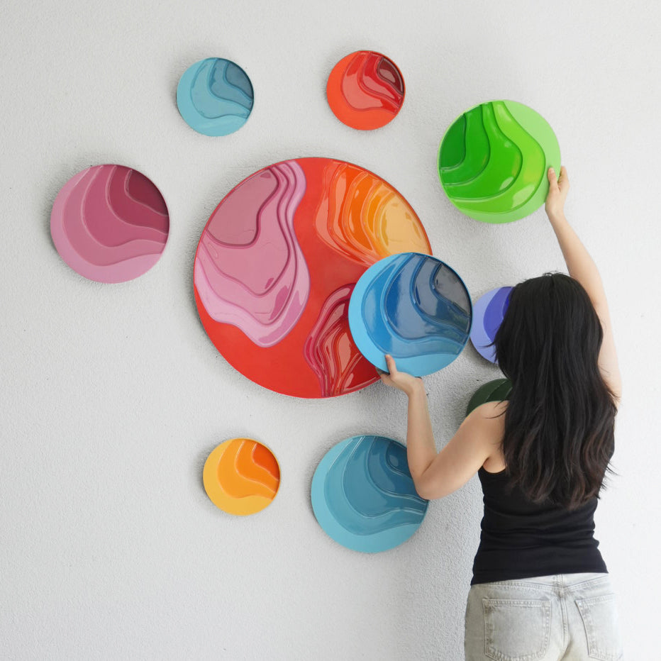 YUVY I - CANLI - 30 cm YUVARLAK TABLO