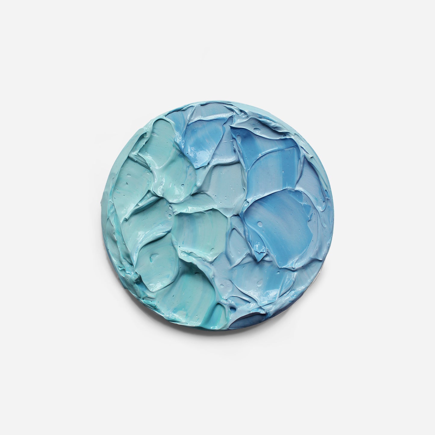 VANILLA SKY - MINI - ROUND PAINTING