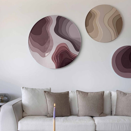 MÜRDÜM 60 CM YUVARLAK TABLO