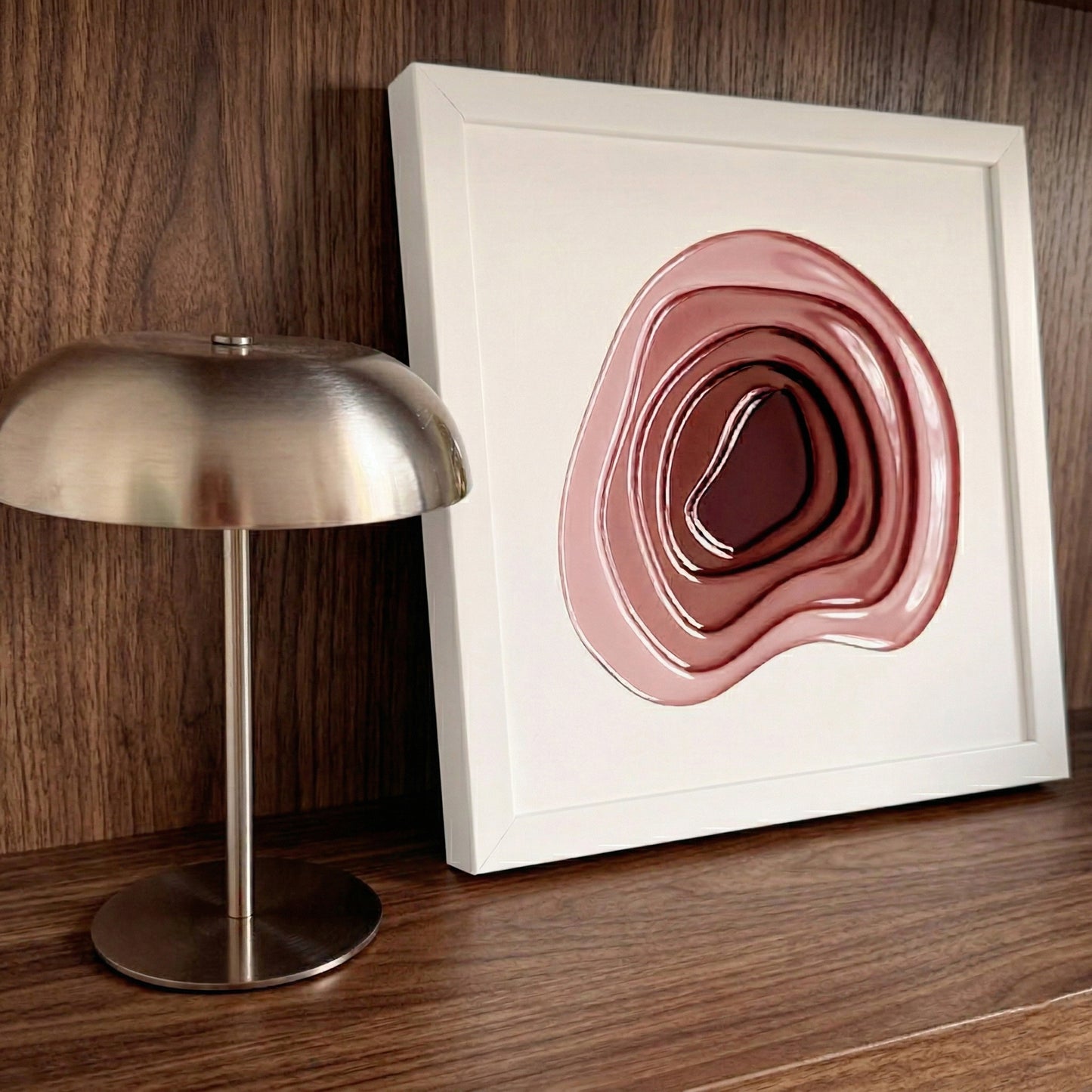 MINI OCEAN - ÇERÇEVELİ - 30 cm KARE TABLO